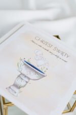 karta na chrzest Dziewczynka