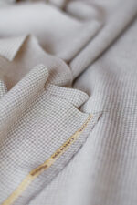 wełna merino w pepitkę 100% merino lilen