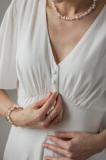 Sukienka White Poem - śmietankowa biel - obrazek 2