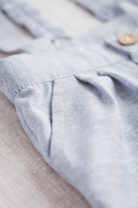 spodnie eleganckie dla chłopca wizytowe błękitne