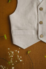 beżowa kamizelka mienowlęca lilen